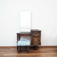 Load image into Gallery viewer, B-type one-sided dressing table &amp; stool (D+S)
