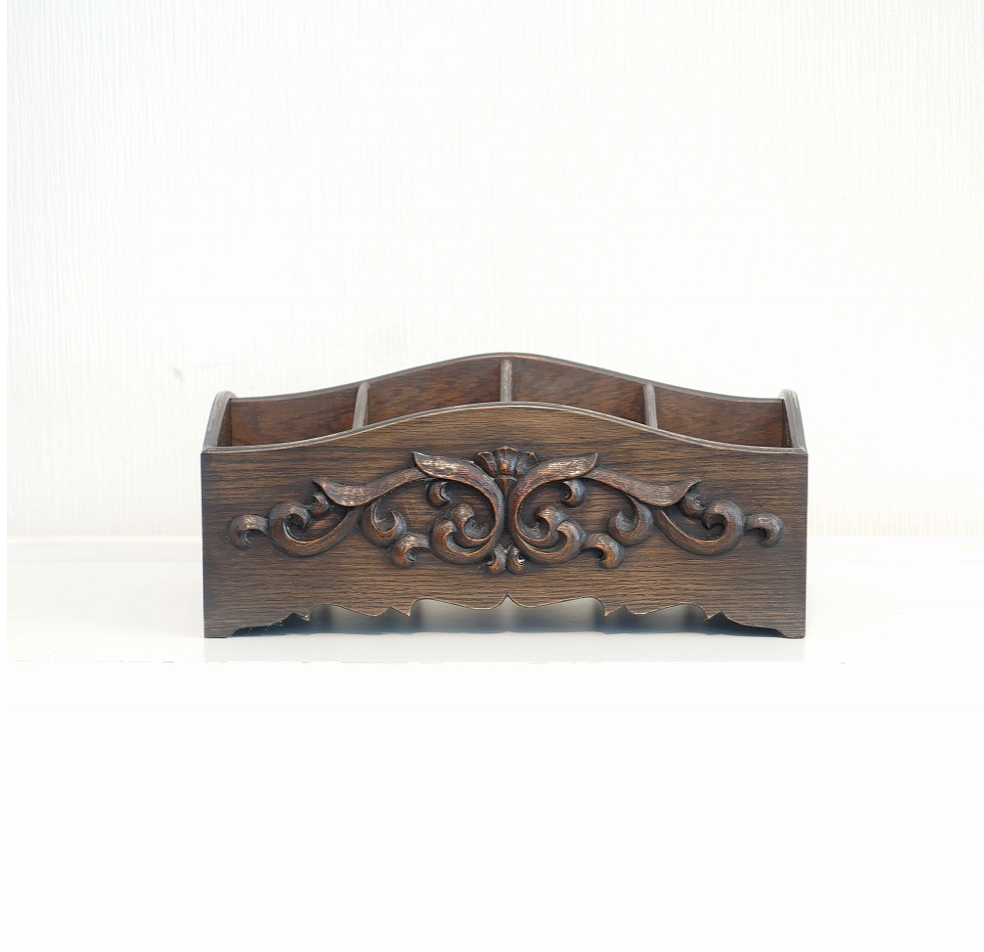 Arabesque carved slipper rack (S)